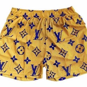 Bravest Studios Yellow Lakers Shorts